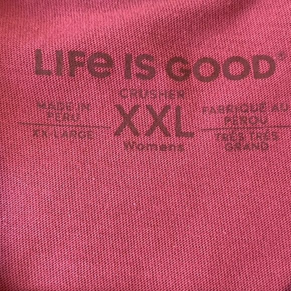 Life Is Good -Its A Wonderful Life Cotton Festive Holiday T-Shirt- Sz-XXL - Picture 10 of 16